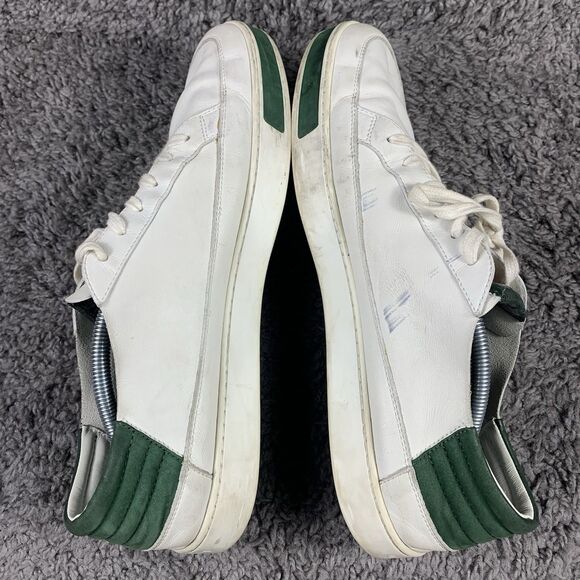Gucci Miro Sneaker Green And White Shoes Men’s Size 12 - Picture 4 of 8